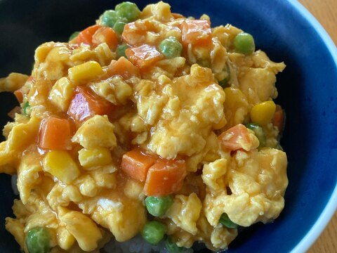 簡単に作れちゃう♫甘酢あんかけ丼♫